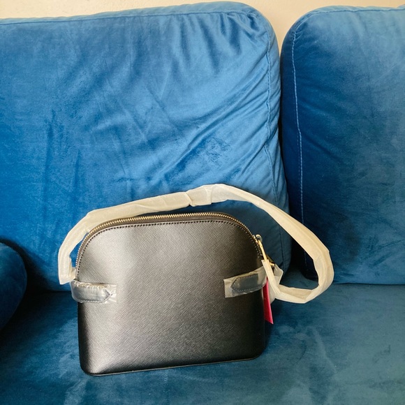 NWT KATE SPADE BLACK STACI DOME CROSSBODY BAG - Picture 4 of 10